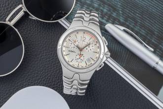 Thumbnail von Ebel Sportwave Chronograph Steel Quartz Men's Watch Ref. E9251K51 Box
