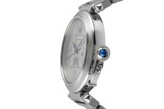 Thumbnail von Cartier Pasha XL Automatic Night & Day Stainless Steel Men's Watch Ref. W31093M7