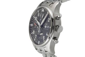 Thumbnail von IWC Pilot's Watch Spitfire Chronograph Pilot Spitfire Chronograph Automatic Steel Men's Watch IW377719 Papers 2016