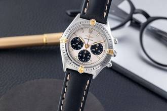 Breitling Callisto Chronograph Gold-plated Steel Hand-wound Men's Watch Ref. 80520