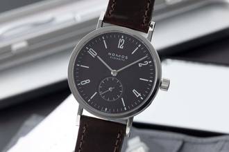 NOMOS Tangente Sport Glow Worm - Wempe 100 Limited Box and Papers
