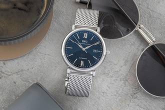 Thumbnail von IWC Portofino Automatic Schaffhausen Portofino Automatic stainless steel men's watch Ref. IW356501