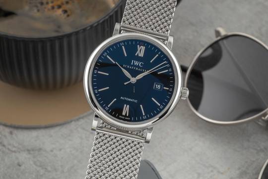  IWC Portofino Automatic Schaffhausen Portofino Automatik Edelstahl Herrenuhr Ref. IW356501 