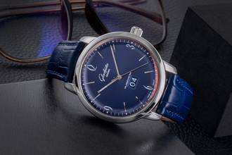 Thumbnail von Glashütte Original Sixties Panorama Date Senator Sixties Panorama Date Automatic Steel Ref 2-39-47-06-02-04 B&P