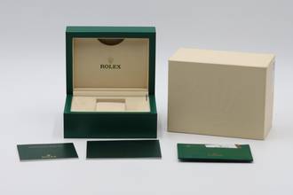 Thumbnail von Rolex Oyster Perpetual 34 White Grape Dial Stahl Automatik Ref. 114200 B&P 2018