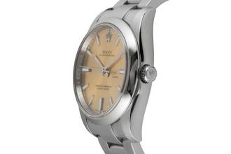 Thumbnail von Rolex Oyster Perpetual 34 White Grape Dial Stahl Automatik Ref. 114200 B&P 2018