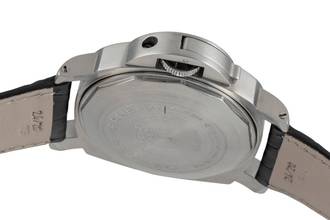 Thumbnail von Panerai Luminor Marina Automatic stainless steel automatic men's watch Ref. PAM00086 papers 2001
