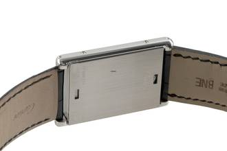Thumbnail von Cartier Tank Basculante XL Steel Quartz Men's Watch Ref. W1016055 Box Classic