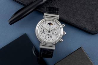 Thumbnail von IWC Da Vinci Perpetual Calendar Chronograph Steel Perpetual Calendar Automatic Men's Ref IW375011