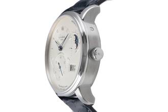 Thumbnail von Glashütte Original PanoMaticLunar Steel Automatic Men's Watch Ref 1-90-02-42-32-01 Papers