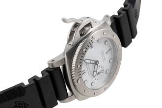 Thumbnail von Panerai Submersible stainless steel automatic men's watch Ref. PAM01223 B&P 2021