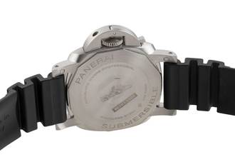 Thumbnail von Panerai Submersible stainless steel automatic men's watch Ref. PAM01223 B&P 2021