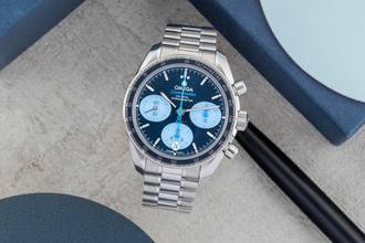 Thumbnail von Omega Speedmaster Chronograph Steel Automatic Men's Watch Ref 324.30.38.50.03.002