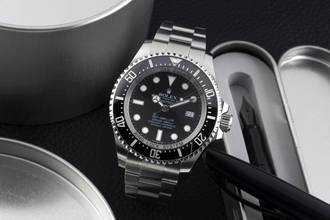 Thumbnail von Rolex Sea-Dweller Deepsea Black Dial Oyster Stahl Automatik Ref. 116660 Papiere