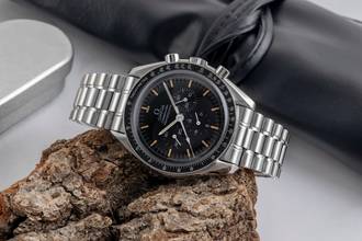 Thumbnail von Omega Speedmaster Professional Moonwatch Chronograph Steel Hand-Wound Ref. ST145022 B&P