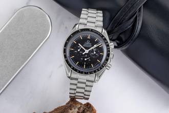 Thumbnail von Omega Speedmaster Professional Moonwatch Chronograph Steel Hand-Wound Ref. ST145022 B&P