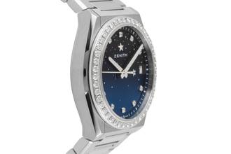 Thumbnail von Zenith Defy Midnight Steel Automatic Ladies' Watch Ref.16.9200.670/01.MI001 B&P