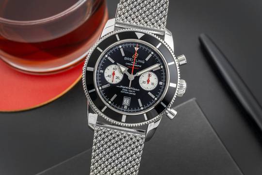  Breitling Superocean Heritage Chronograph Stahl Automatik Ref. A23320 Limited 