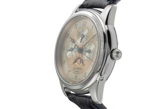 Thumbnail von Glashütte Original 1845 Steel Manual Wind Men's Watch Ref. 1-49-01-03-01-04 B&P 1998