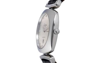 Thumbnail von Glashütte Original Pavonina Steel Quartz Ladies Diamonds Ref. 03-01-10-12-02 Papers 2013