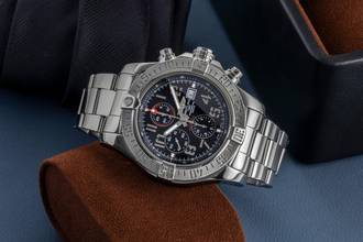 Thumbnail von Breitling Super Avenger II Chrono Steel Automatic Ref. A1337111/BC28 B&P 2013
