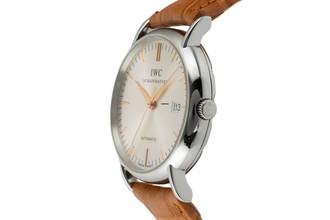 Thumbnail von IWC Portofino Automatic Schaffhausen Portofino Automatic Date Stainless Steel Men's Watch Ref. IW356303