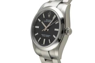 Thumbnail von Rolex Oyster Perpetual 34 Black Dial Automatik Edelstahl Ref. 124200 B&P 2022