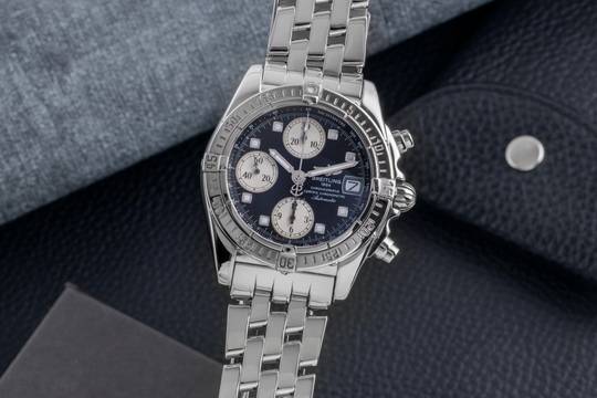  Breitling Chrono Cockpit Chronograph Stahl Automatik Herrenuhr Ref. A13357 