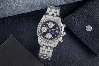 Thumbnail von Breitling Chrono Cockpit Chronograph Steel Automatic Men's Watch Ref. A13357