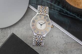 Thumbnail von Cartier 21 Must de Cartier XL Steel / Gold-plated Quartz Classic