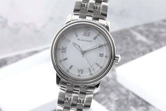 Blancpain Léman Ultra Slim Automatic Stainless Steel Men's Watch Ref. 2100-1127-11 Box