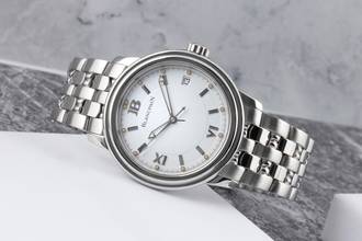 Thumbnail von Blancpain Léman Ultra Slim Automatic Stainless Steel Men's Watch Ref. 2100-1127-11 Box