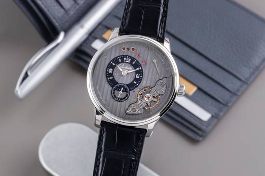  Glashütte Original PanoInverse XL Stahl Handaufzug Herren Ref. 1-66-06-04-22-62 B&P 2017 