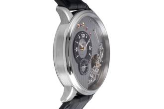 Thumbnail von Glashütte Original PanoInverse XL Steel Manual Wind Men's Ref. 1-66-06-04-22-62 B&P 2017