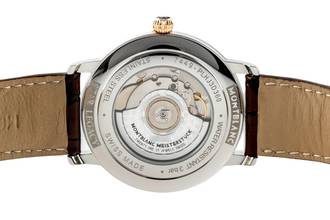 Thumbnail von Montblanc Star Legacy Steel / Rose Gold Automatic Men's Watch Ref. MB117576 7449