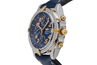Thumbnail von Breitling Chronomat Chronograph Steel / Gold Automatic Men's Watch Ref. B13050.1
