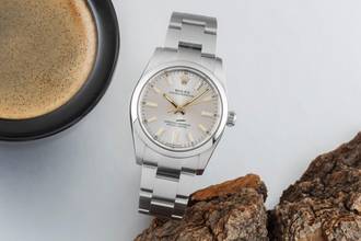 Thumbnail von Rolex Oyster Perpetual 34 Automatik Edelstahl Ref 124200 Box & Papiere 2021