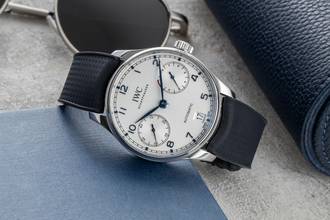 Thumbnail von IWC Portugieser Automatic 7 Days Stainless Steel Automatic Men's Watch Ref. IW500705 VP. 14000 €