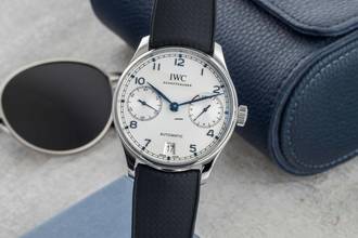 Thumbnail von IWC Portugieser Automatic 7 Days Stainless Steel Automatic Men's Watch Ref. IW500705 VP. 14000 €