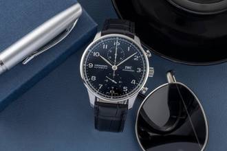 Thumbnail von IWC Portugieser Chronograph Automatic Steel Ref. IW371609 B&P 2021