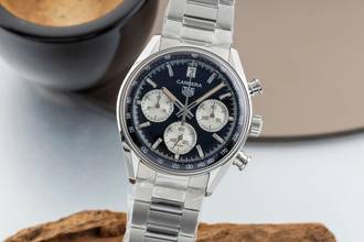 TAG Heuer Carrera Chronograph Steel Automatic Ref. CBS2210.FC6534 B&P 2024