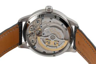 Thumbnail von Glashütte Original PanoMaticLunar Steel Automatic Men's Watch Ref. 1-90-02-02-02-04 Box