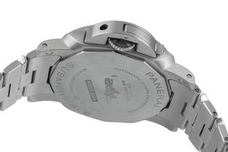 Thumbnail von Panerai Submersible Blue Notte Steel Automatic Men's Watch PAM02068 B&P
