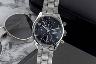 TAG Heuer Carrera Calibre 16 Heritage Chronograph Ref. CAS2110.FC6266 Papers