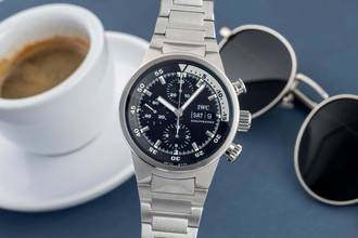 IWC Aquatimer Chronograph Steel Automatic Men's Watch Ref. IW371928 Box