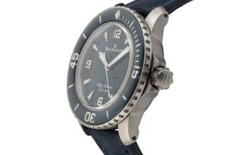 Thumbnail von Blancpain Fifty Fathoms 45 Automatic Titanium Ref. 5015-12B40-O52A Box NP. 18200€