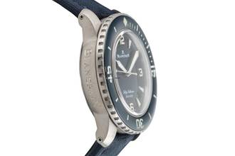 Thumbnail von Blancpain Fifty Fathoms 45 Automatic Titanium Ref. 5015-12B40-O52A Box NP. 18200€