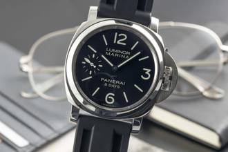 Panerai Luminor Marina 8 Days Stainless Steel Hand-Wound Ref. PAM00510 B&P 2018