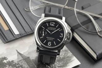 Thumbnail von Panerai Luminor Marina 8 Days Stainless Steel Hand-Wound Ref. PAM00510 B&P 2018