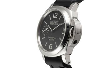 Thumbnail von Panerai Luminor Marina 8 Days Stainless Steel Hand-Wound Ref. PAM00510 B&P 2018